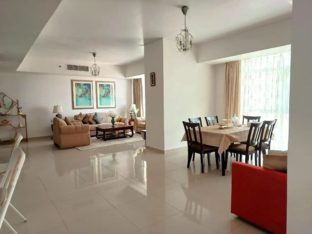 Sea View Cozy 2Bhk Al Reem 6Ppl - More Than 10 Days Stay Free Transportation From Abu Dhabi Airport- Apartment